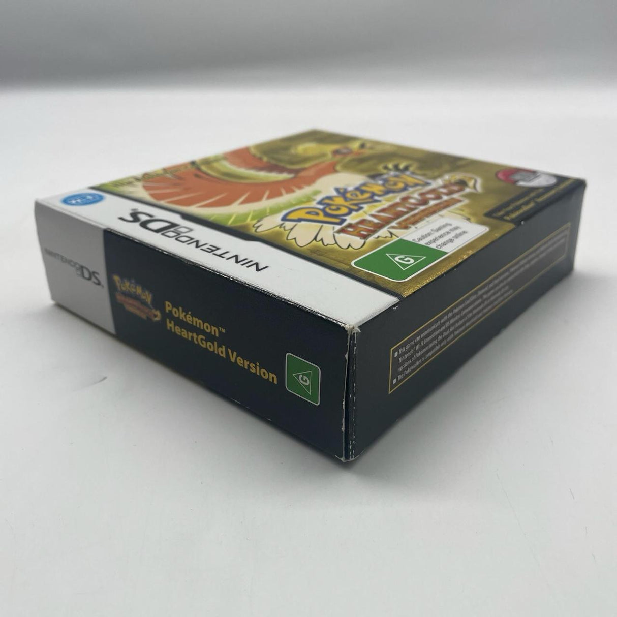 Pokemon HeartGold Version And Pokewalker Nintendo DS Game Boxed Complete PAL