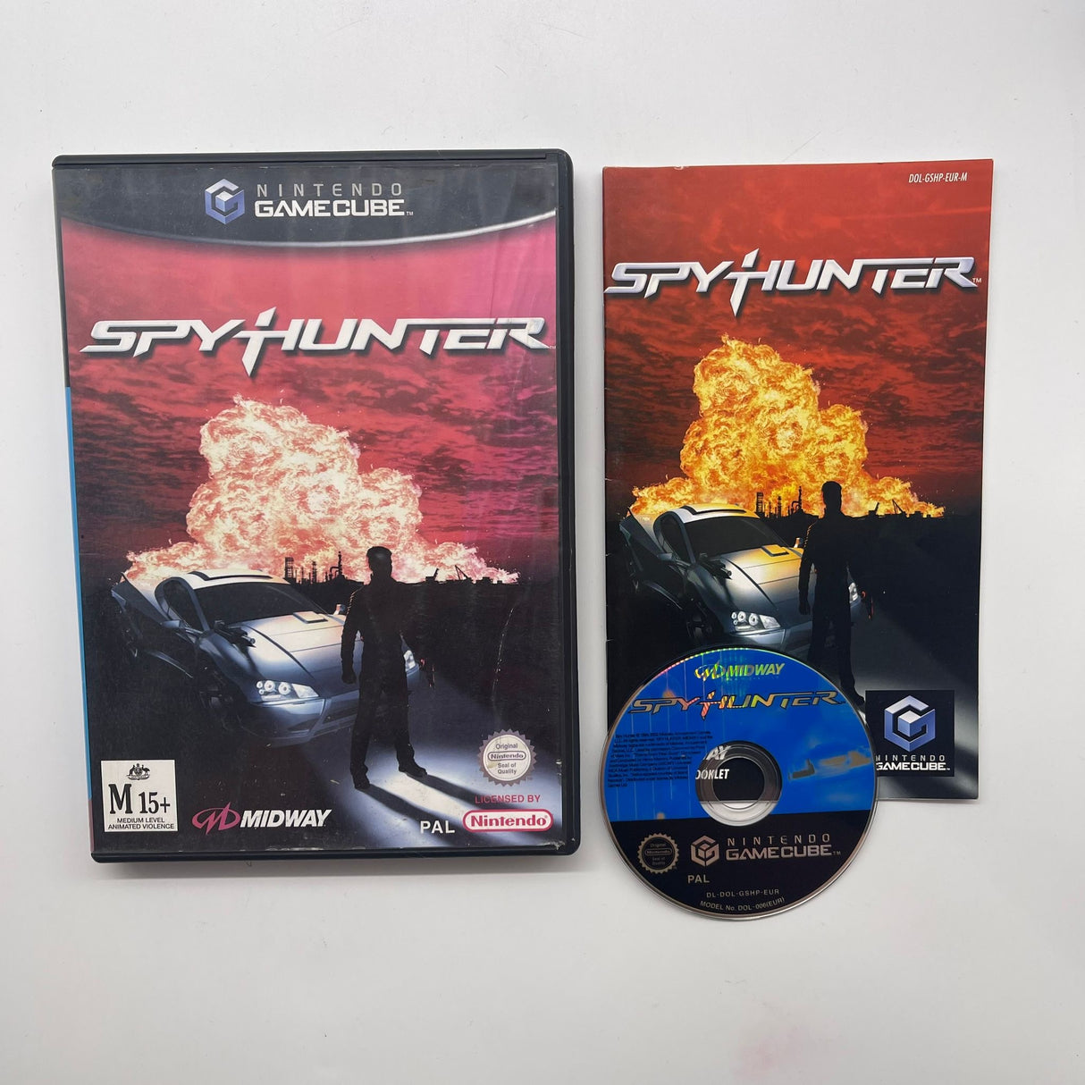 Spy Hunter Nintendo Gamecube Game + Manual PAL