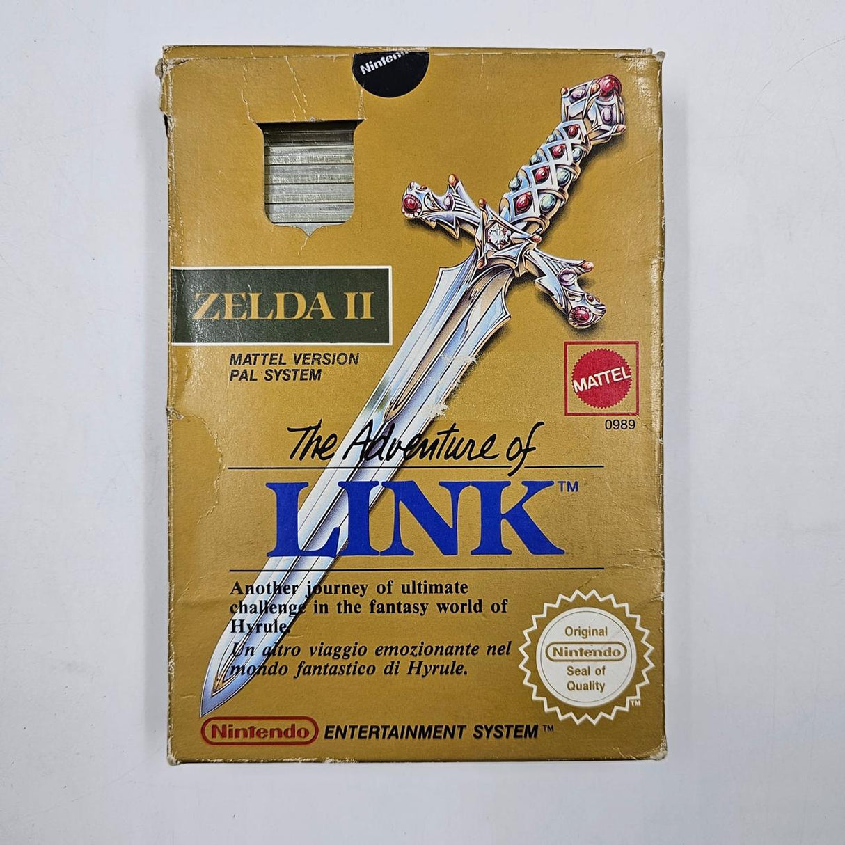 Zelda II The Adventure of Link Nintendo Entertainment System NES Game Boxed Complete PAL