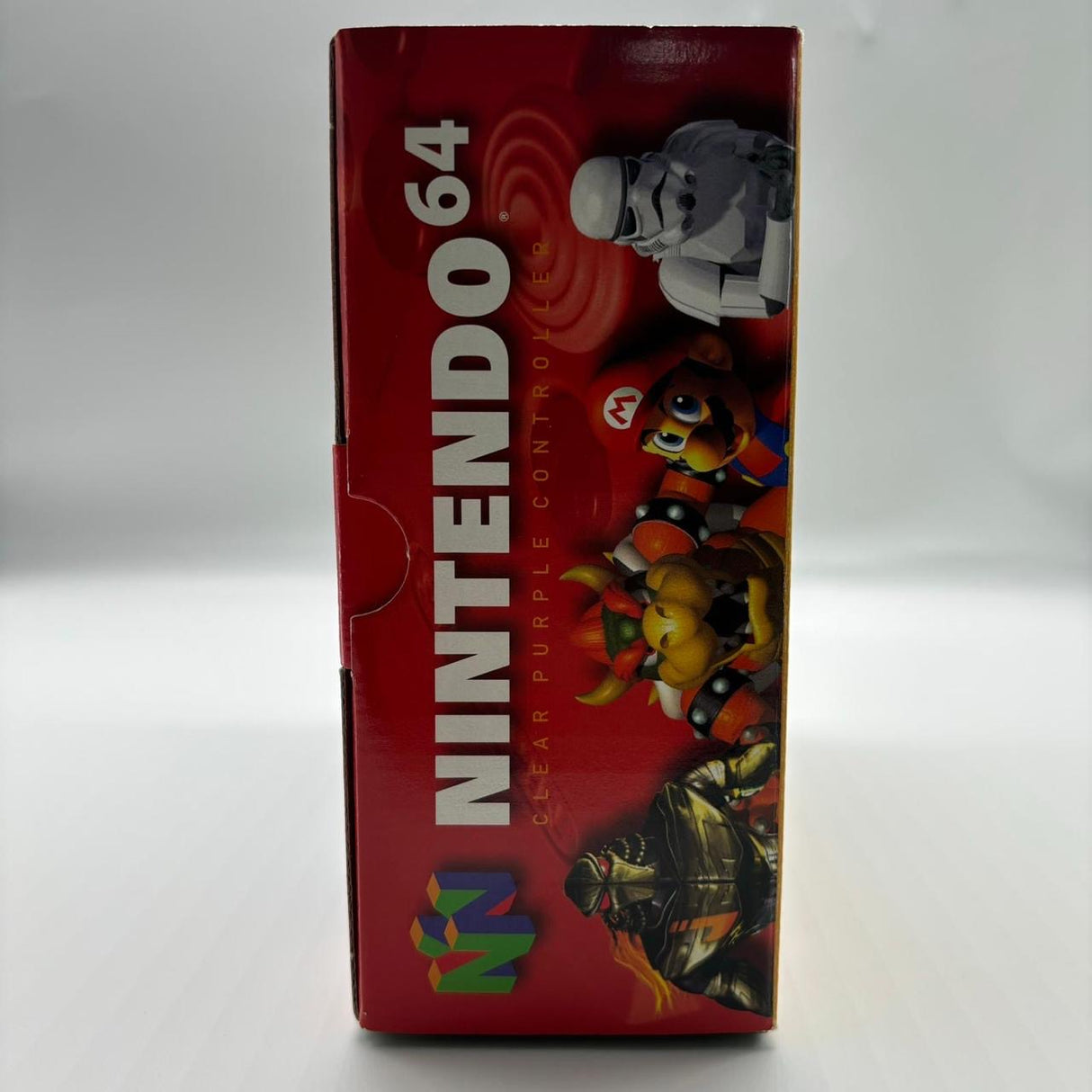 Nintendo 64 N64 Clear Purple Controller Boxed PAL