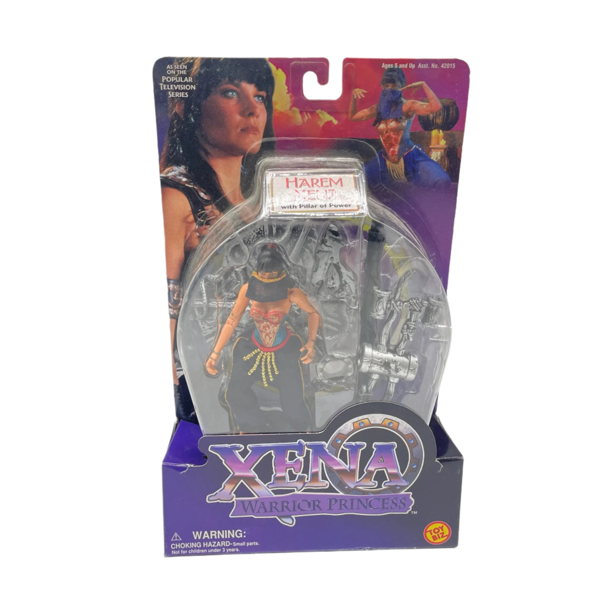 Toy Biz XENA Warrior Princess Harem Xena with Pillar of Power Action Figure