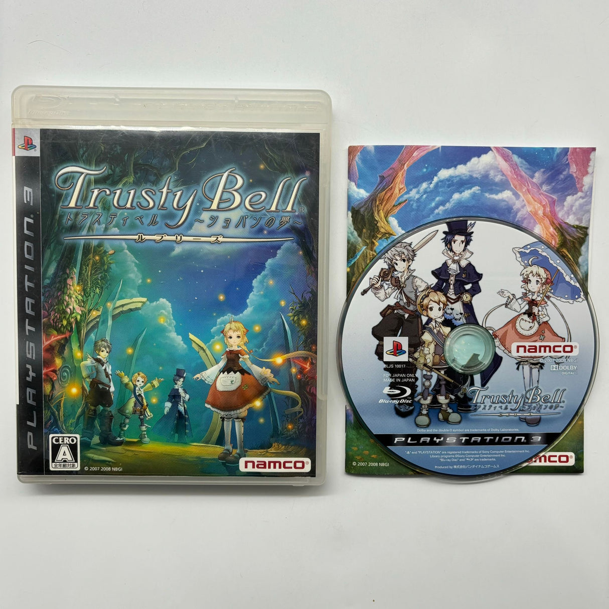 Trusty Bell PS3 Playstation 3 Game + Manual Japanese