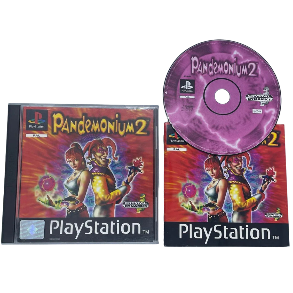 Pandemonium 2 PS1 Playstation 1 Game + Manual PAL