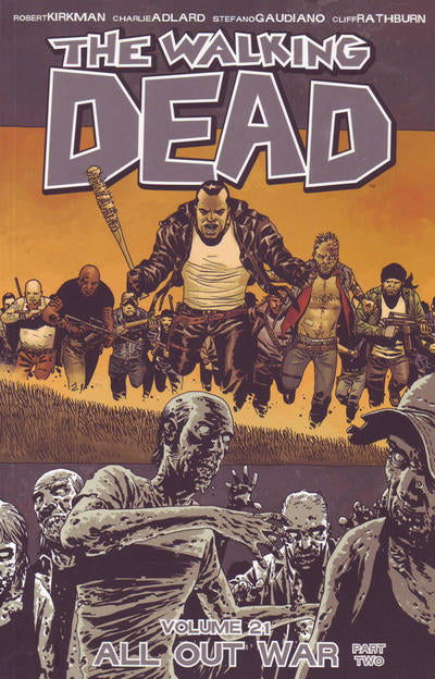 The Walking Dead Vol. 21 All Out War Part Two Image Graphic Novel Comic Book Robert Kirkman