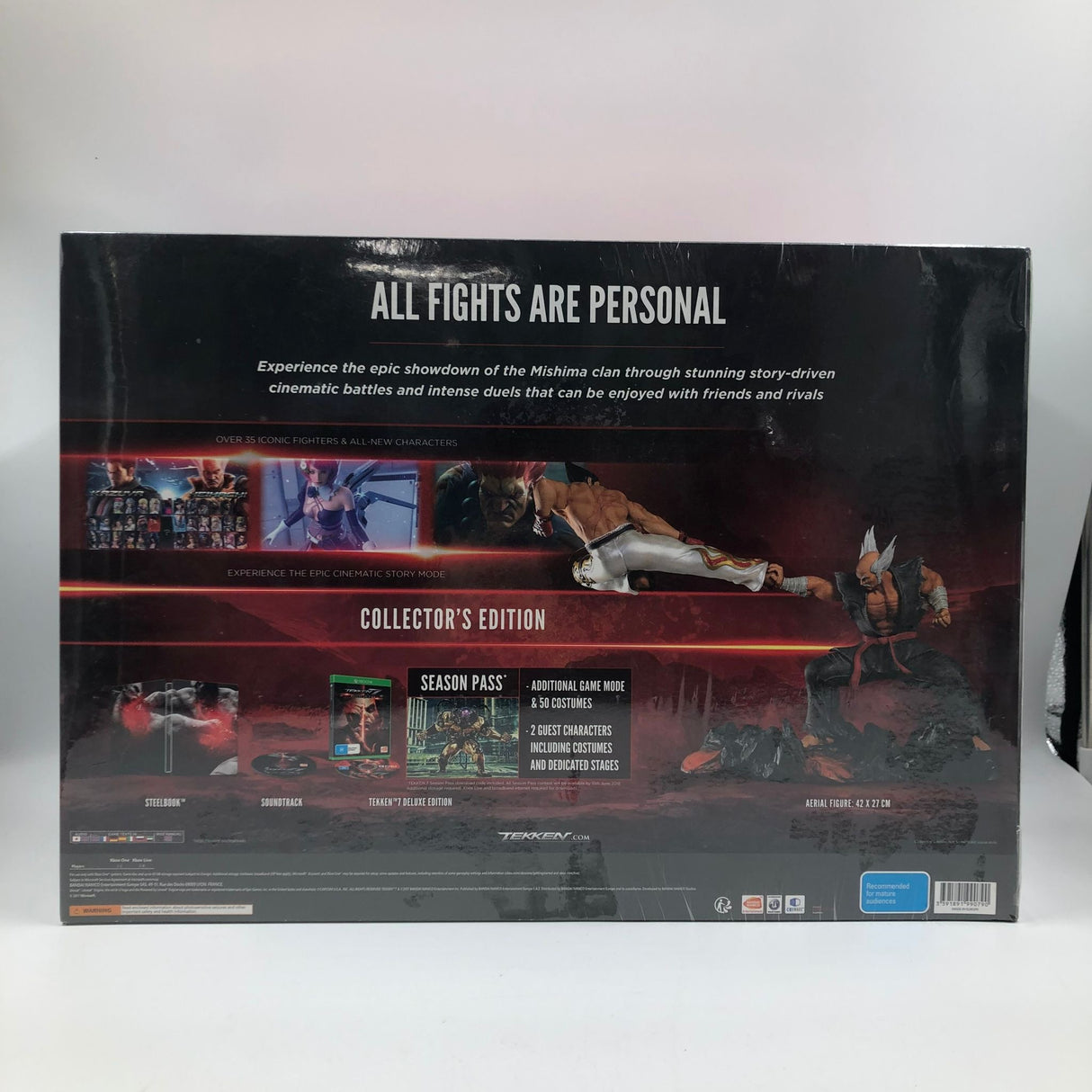 Tekken 7 Collector’s Edition Boxed Xbox One Brand New SEALED