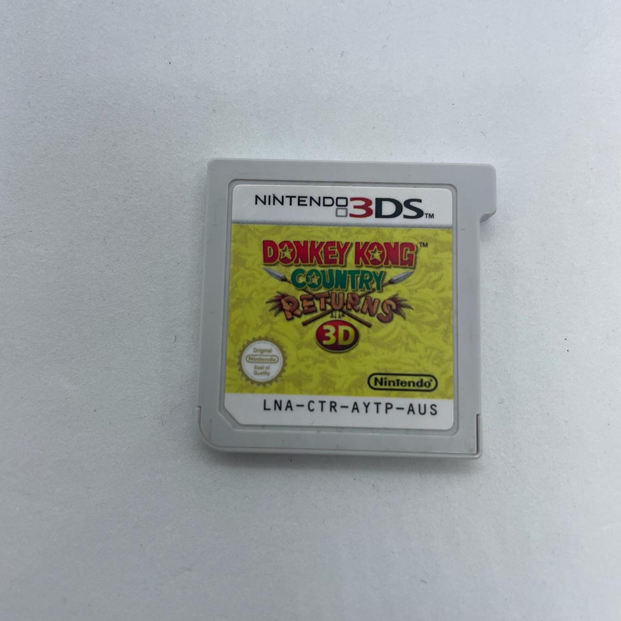 Donkey Kong Country Returns 3D Nintendo 3DS Game Cartridge