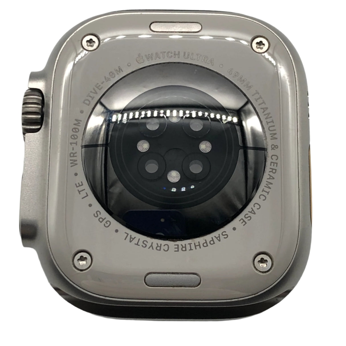 Apple Watch Ultra 49mm Titanium Case with Midnight Ocean Band And Charger 25AU4