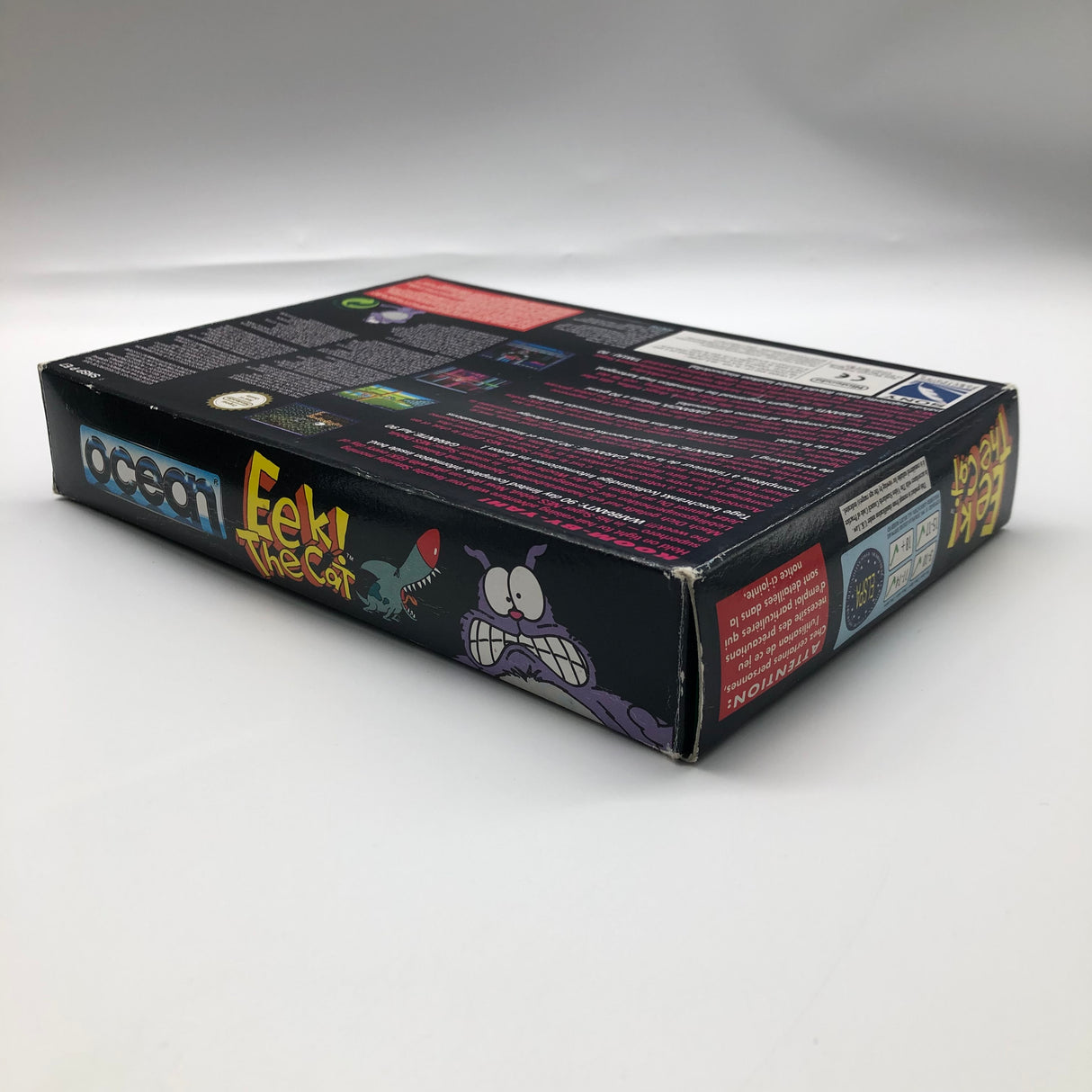 Eek! the Cat Super Nintendo SNES Game Boxed Complete PAL
