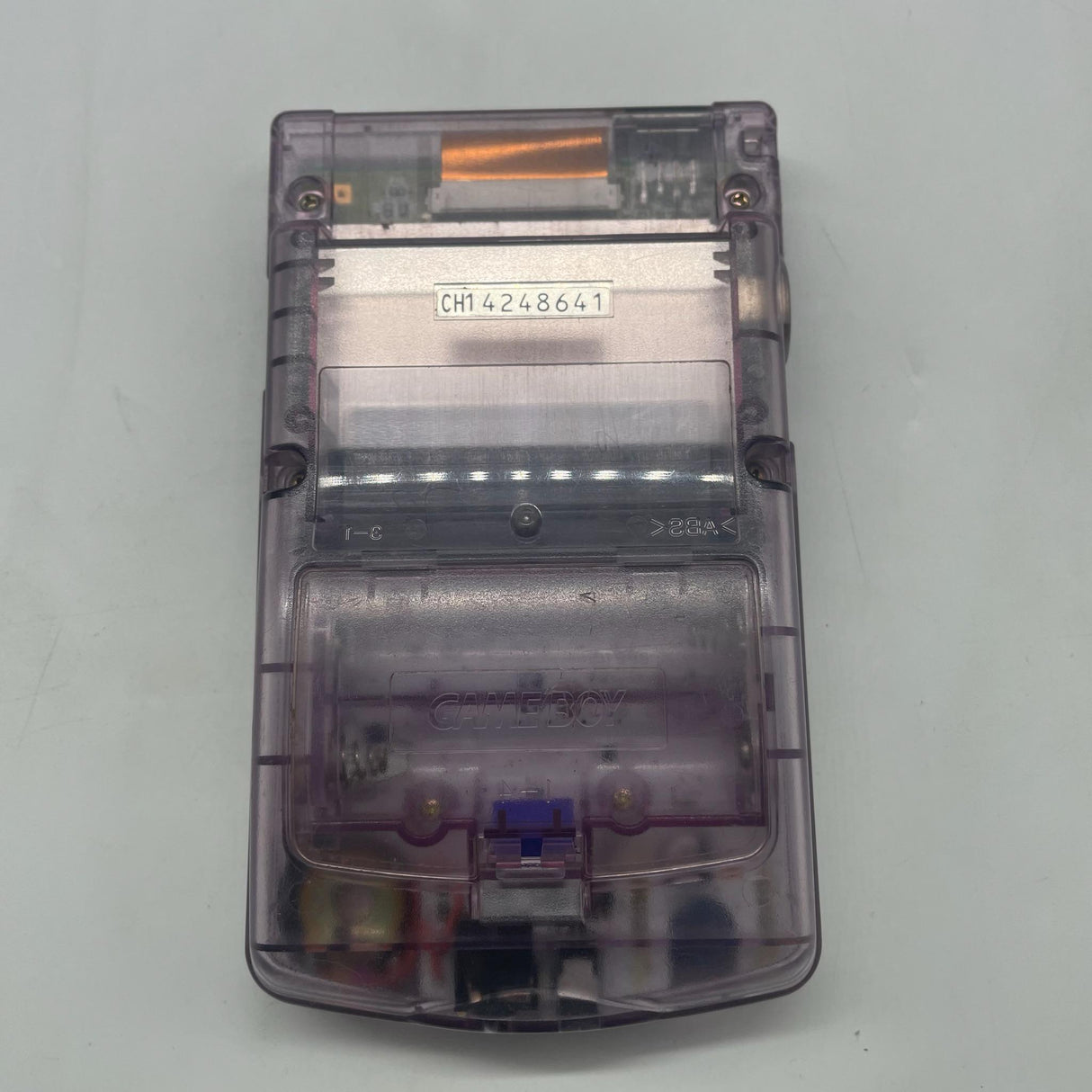 Game Boy Color Atomic Clear Purple Console Boxed Complete with Manual