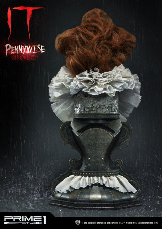 Prime 1 Studio HDBIT-03 IT Pennywise Surprised 1/2 Bust Statue Figure 201/250