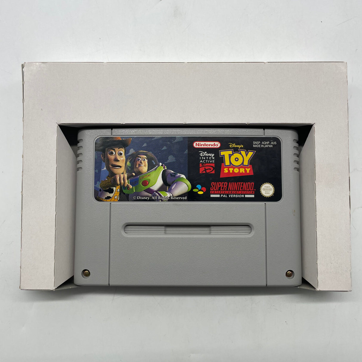 Disney’s Toy Story Super Nintendo Entertainment System SNES Game Boxed Complete