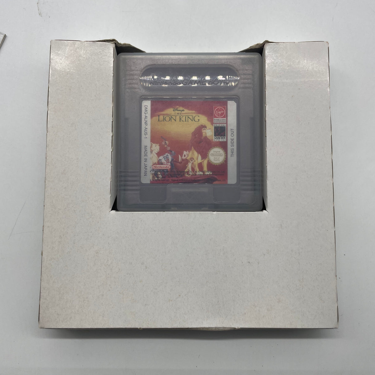 The Lion King Game Boy Game Complete Boxed with Manual and Inserts PAL