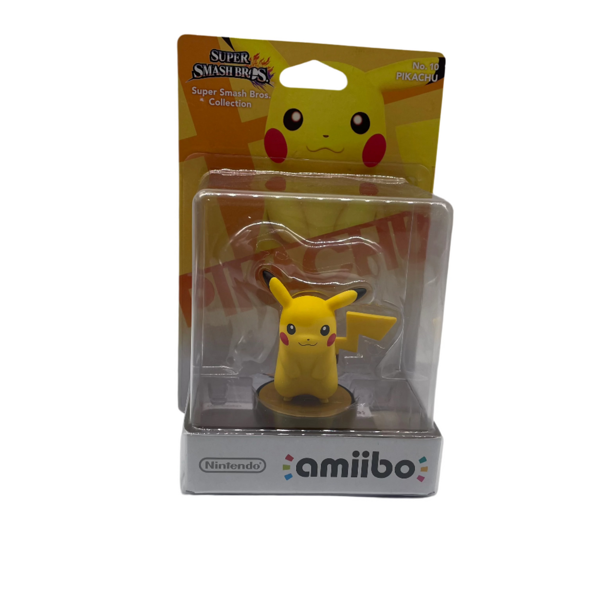 No 10 Pikachu Super Smash Bros Amiibo