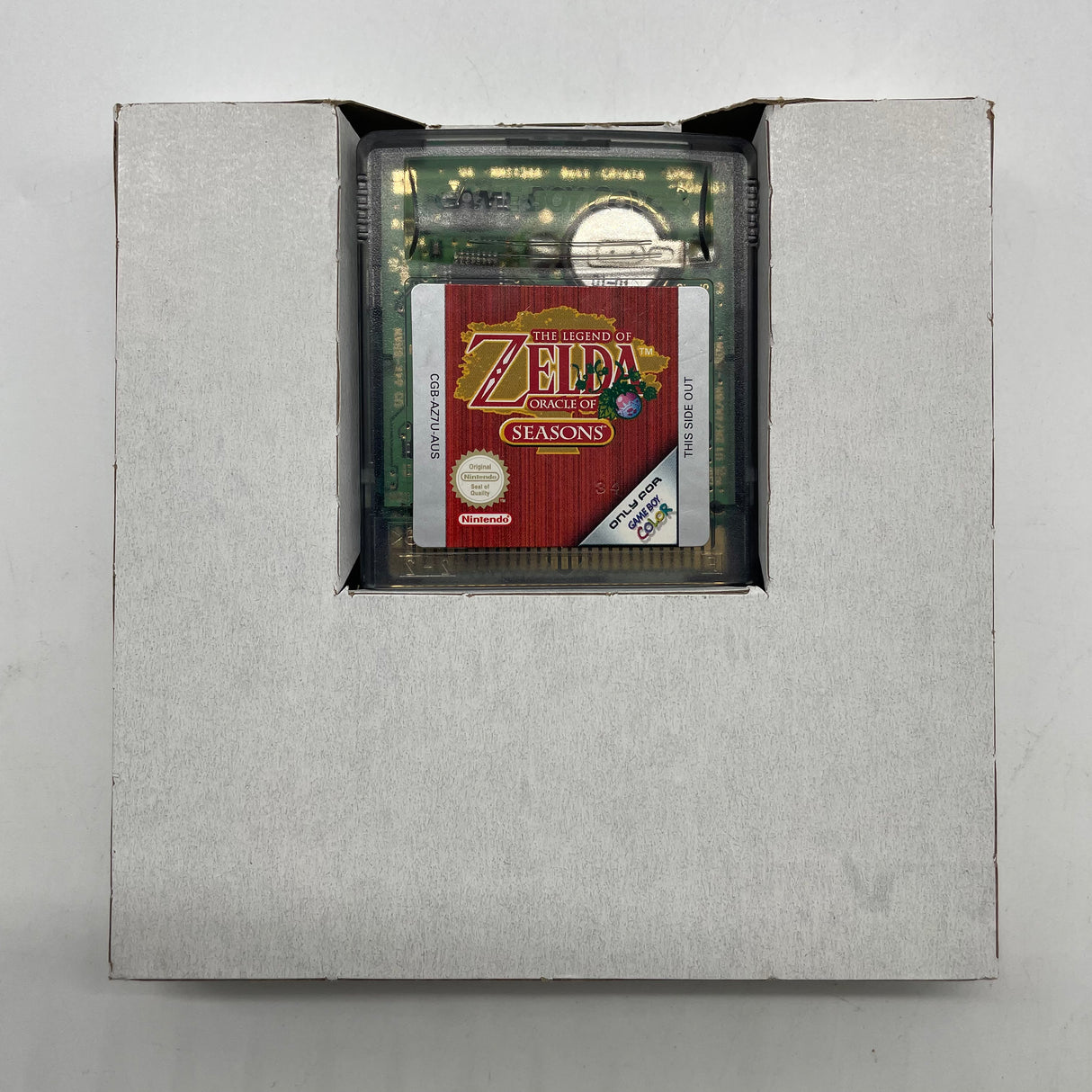 The Legend of Zelda Oracle of Seasons Game Boy Color Boxed Complete