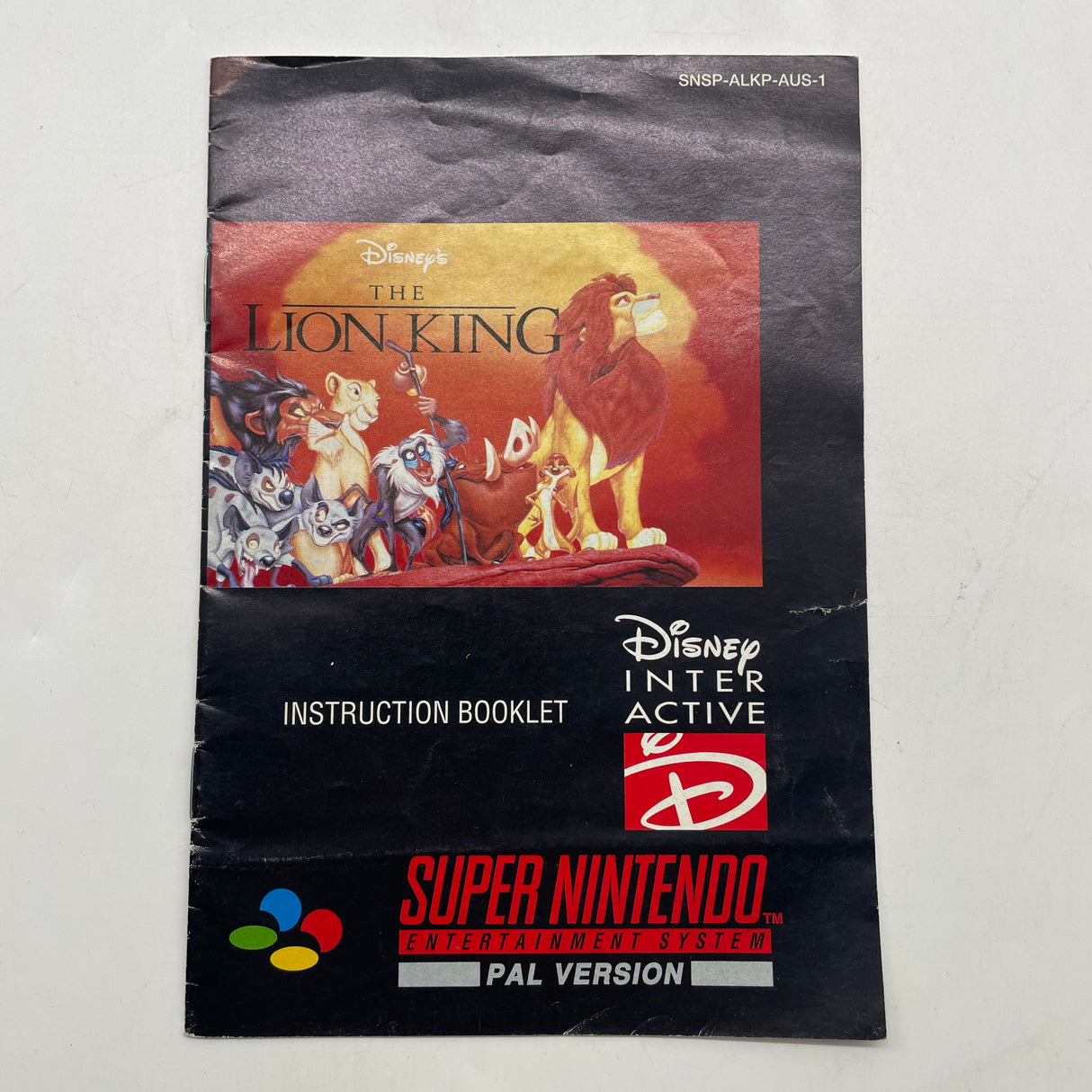 The Lion King Super Nintendo Entertainment System SNES Game Boxed Complete