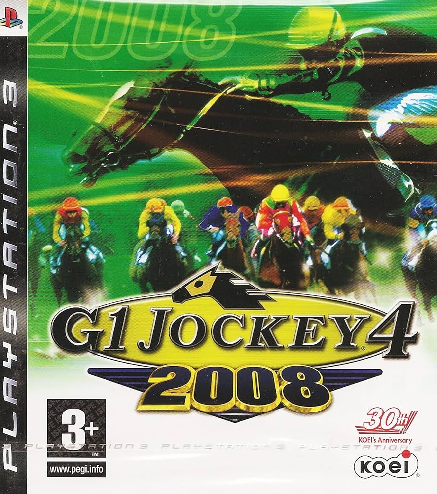 G1 Jockey 4 2008 Playstation 3 PS3 Game PAL