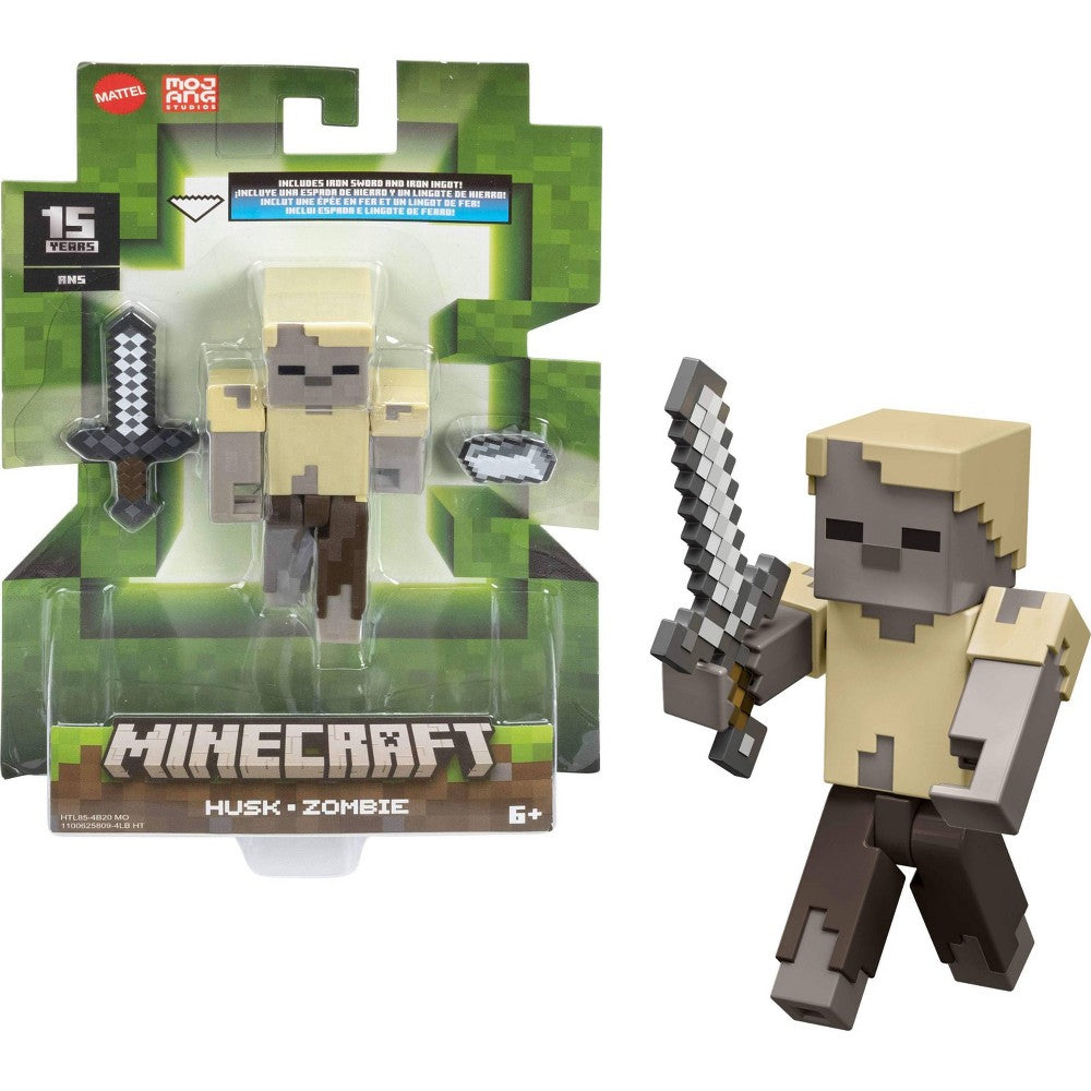 Minecraft Husk zombie Action Figure