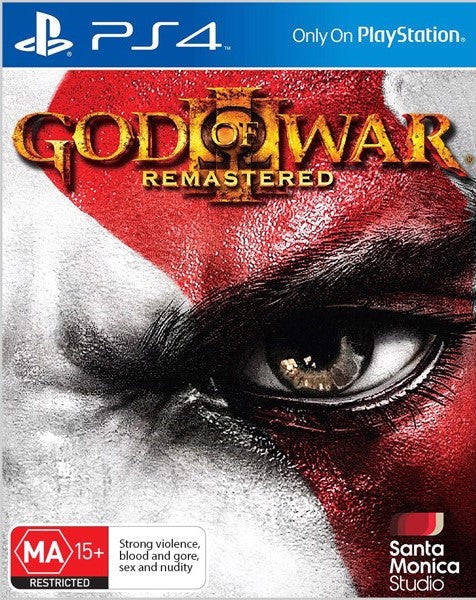 God of War III: Remastered PlayStation 4 PS4 Game