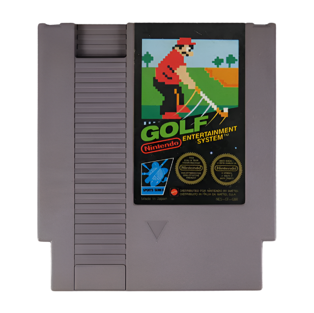 Golf Nintendo Entertainment System NES Game Cartridge PAL