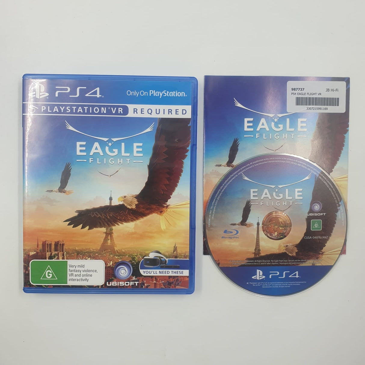 Eagle Flight PS4 Playstation 4 Game + Manual