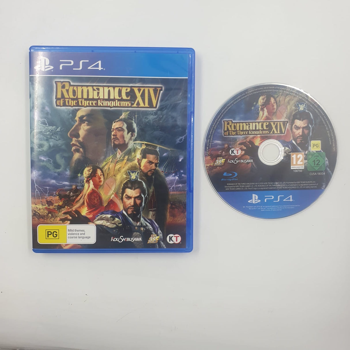 Romance Of The Three Kingdoms XIV PS4 Playstation 4 Game