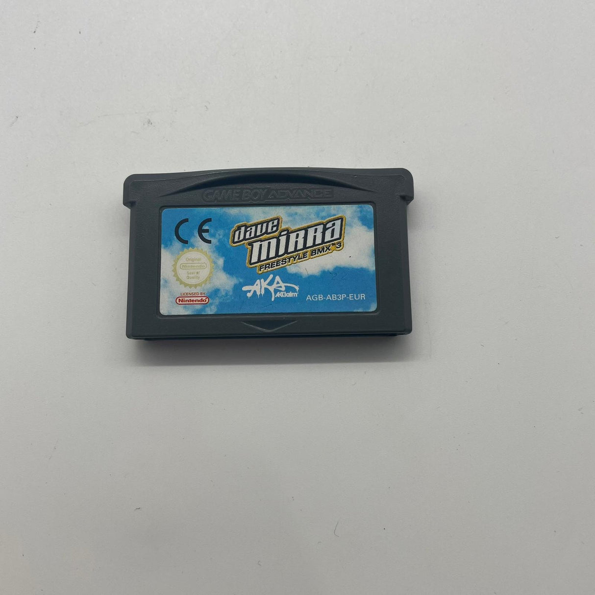 Dave Mirra Nintendo Gameboy Advance GBA Game cartridge