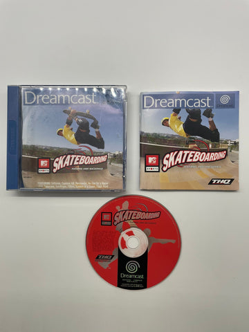 MTV Sports Skateboarding Sega Dreamcast Game + Manual PAL 05A4