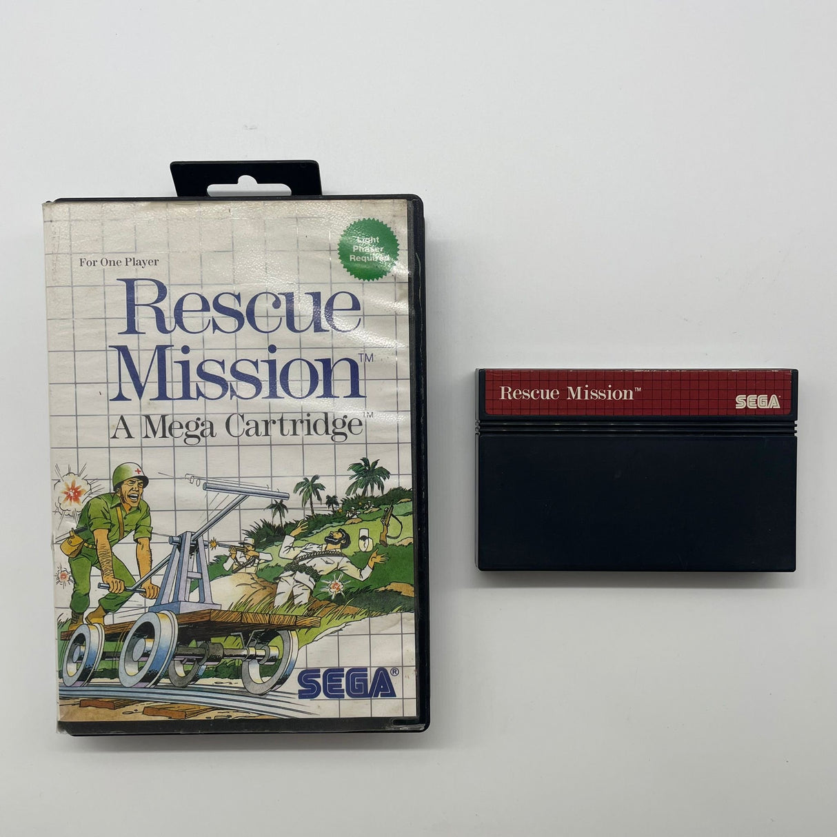 Rescue Mission Sega Master System Game PAL