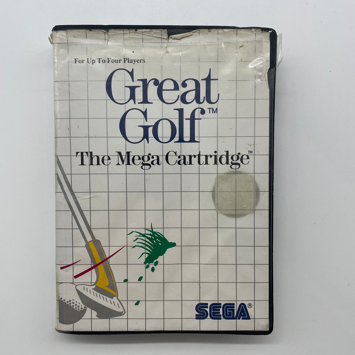 Great Golf Sega Master System Game PAL