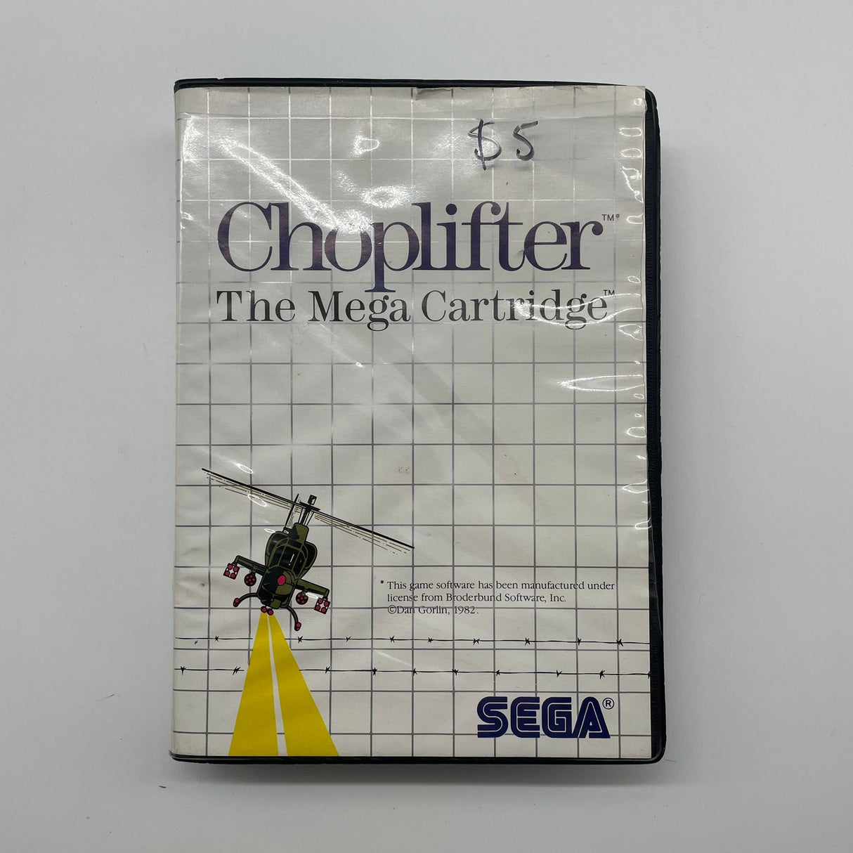 Choplifter Sega Master System Game PAL