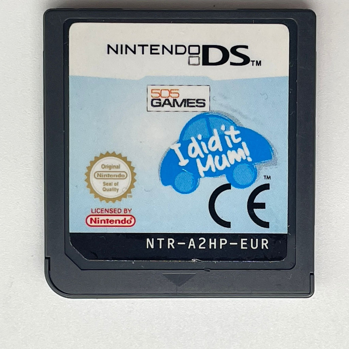 I Did It Mum! Nintendo DS Game Cartridge