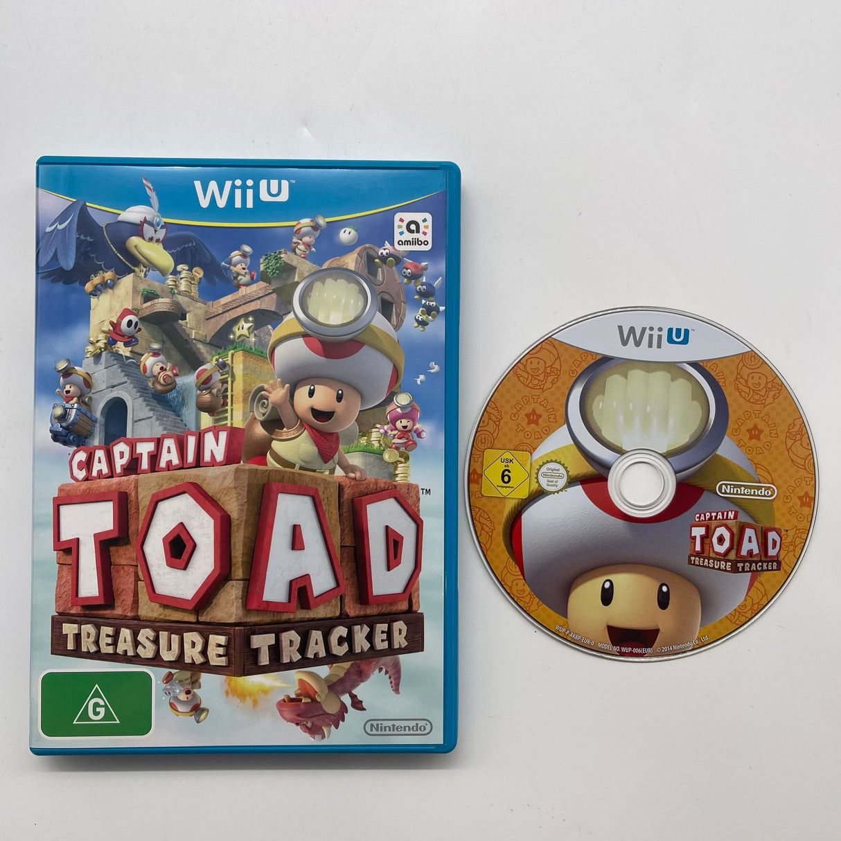 Captain Toad Treasure Tracker Nintendo Wii U Game PAL