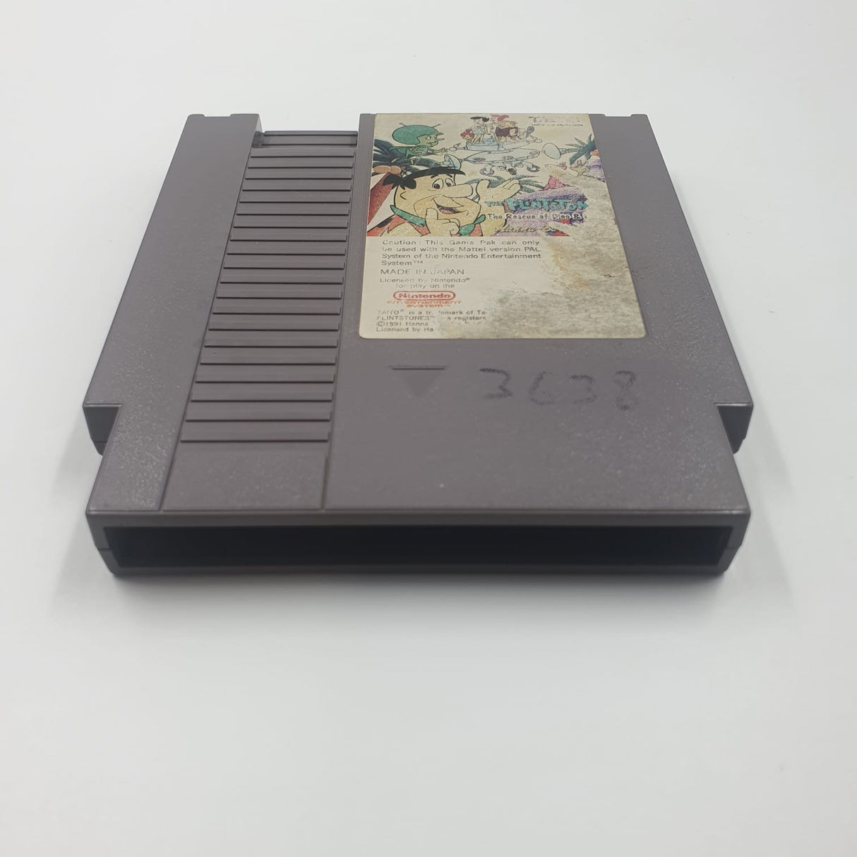 The Flintstone The Rescue Of Dino & Hoppy Nintendo Entertainment System NES Game PAL