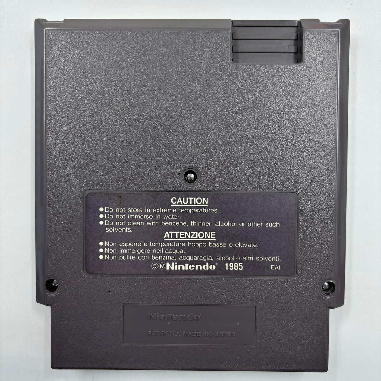 Wrath Black Manta Nintendo Entertainment System NES Game PAL