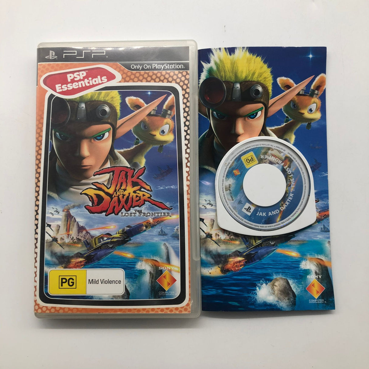 Jak And Daxter The Lost Frontier PSP Playstation Portable Game + Manual