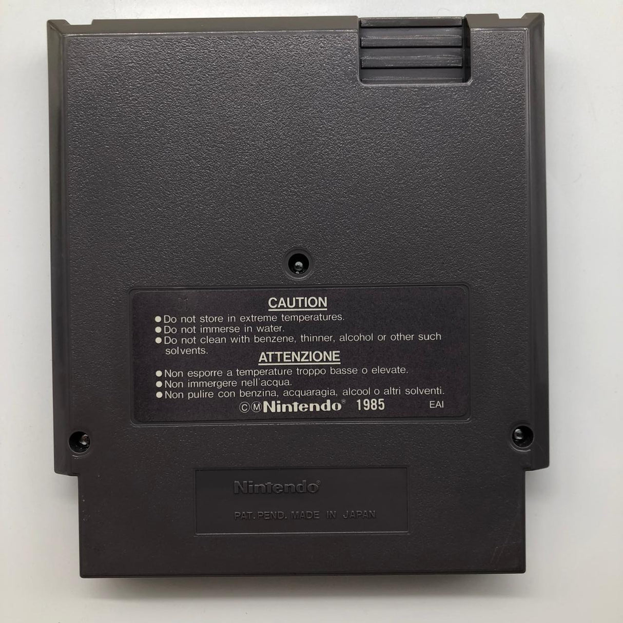 Astyanax Nintendo Entertainment System NES Game PAL