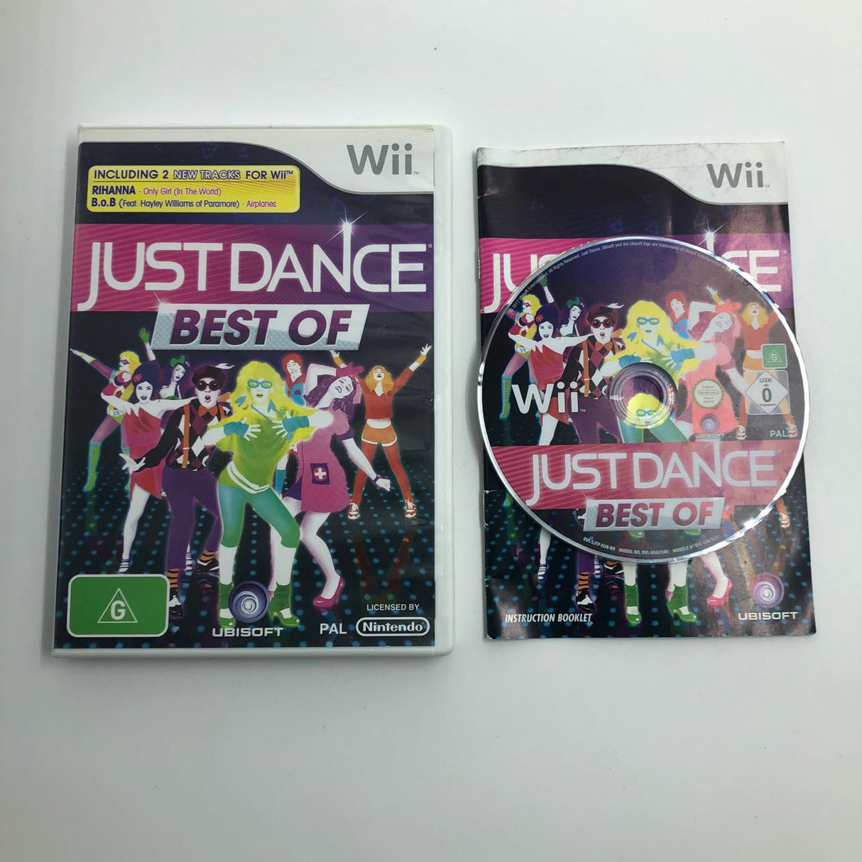 Just Dance Best Of Nintendo Wii Game + Manual PAL