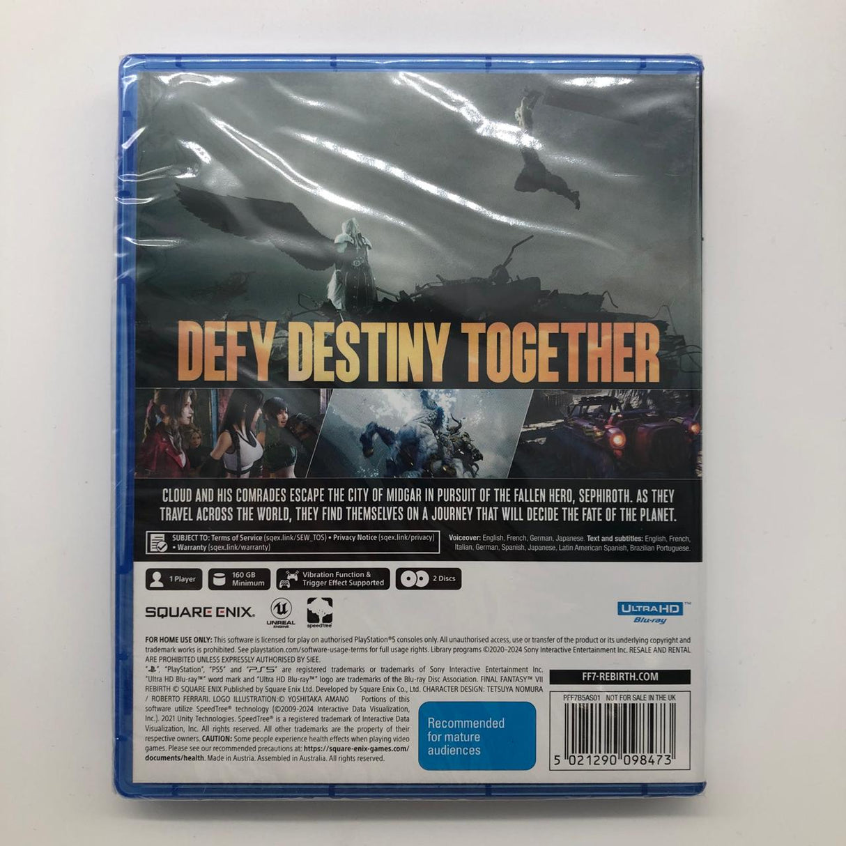 Final Fantasy VII Rebirth PS5 Playstation 5 Game Brand New SEALED