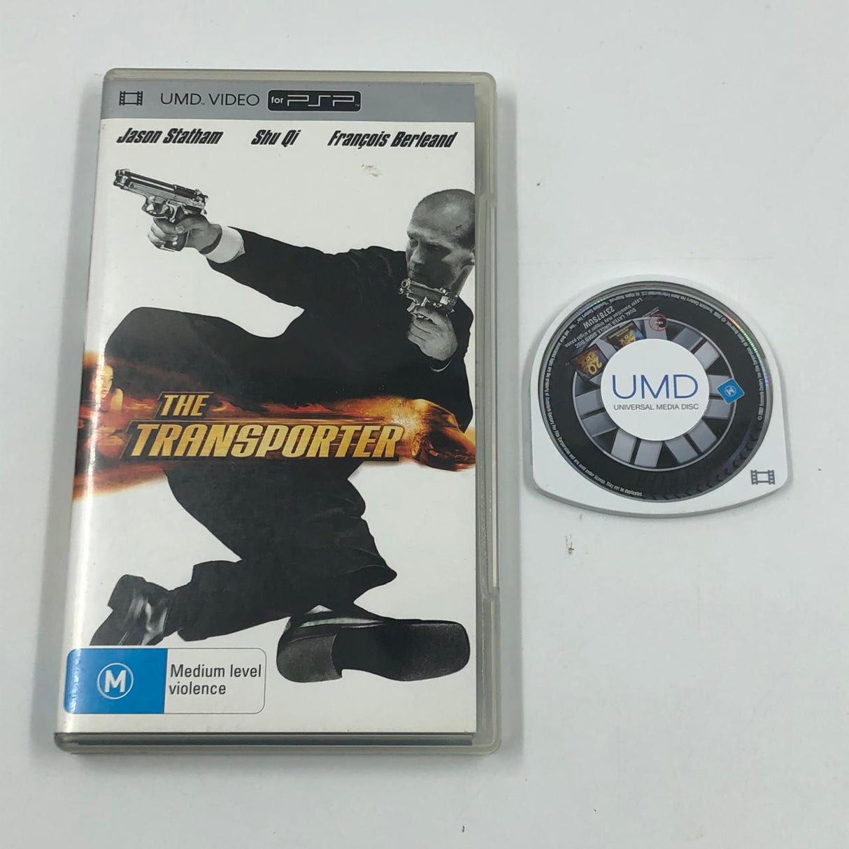 The Transporter PSP Playstation Portable UMD Video Movie