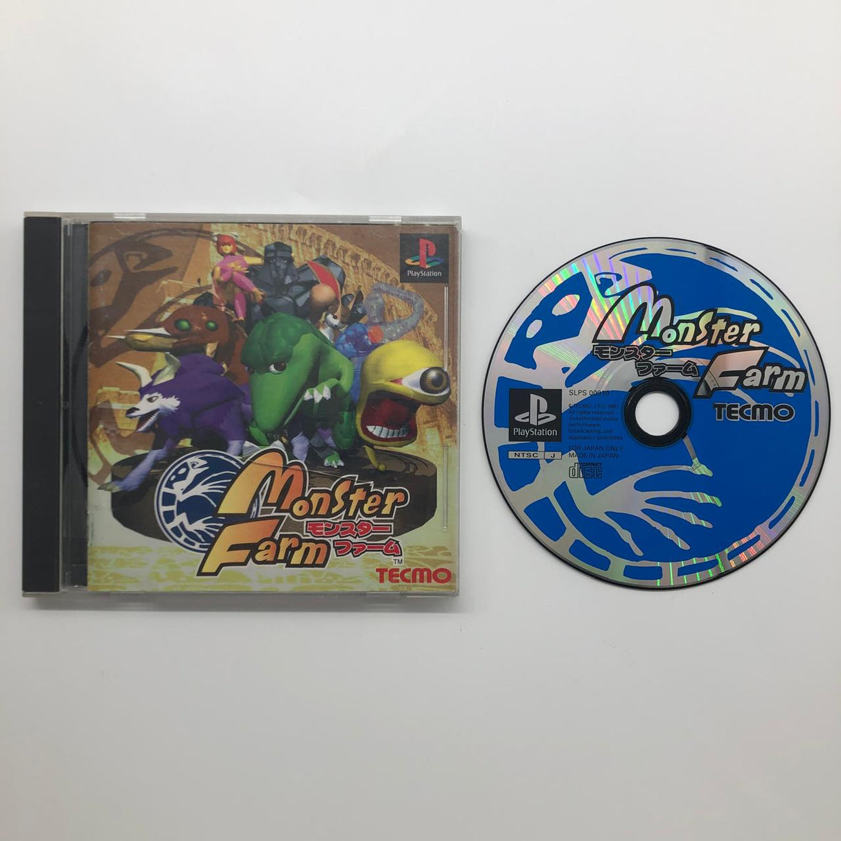 Monster Farm PS1 Playstation 1 Game NTSC-J