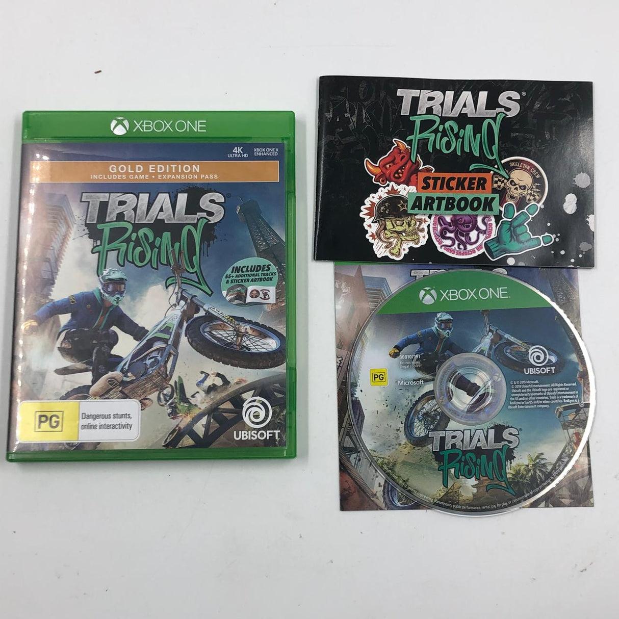 Trials Rising Xbox One Game + Manual