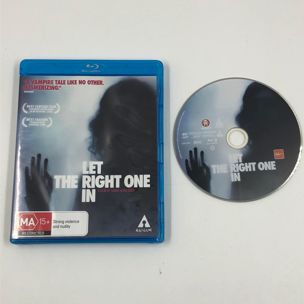 Let The Right One In Blu-Ray DVD