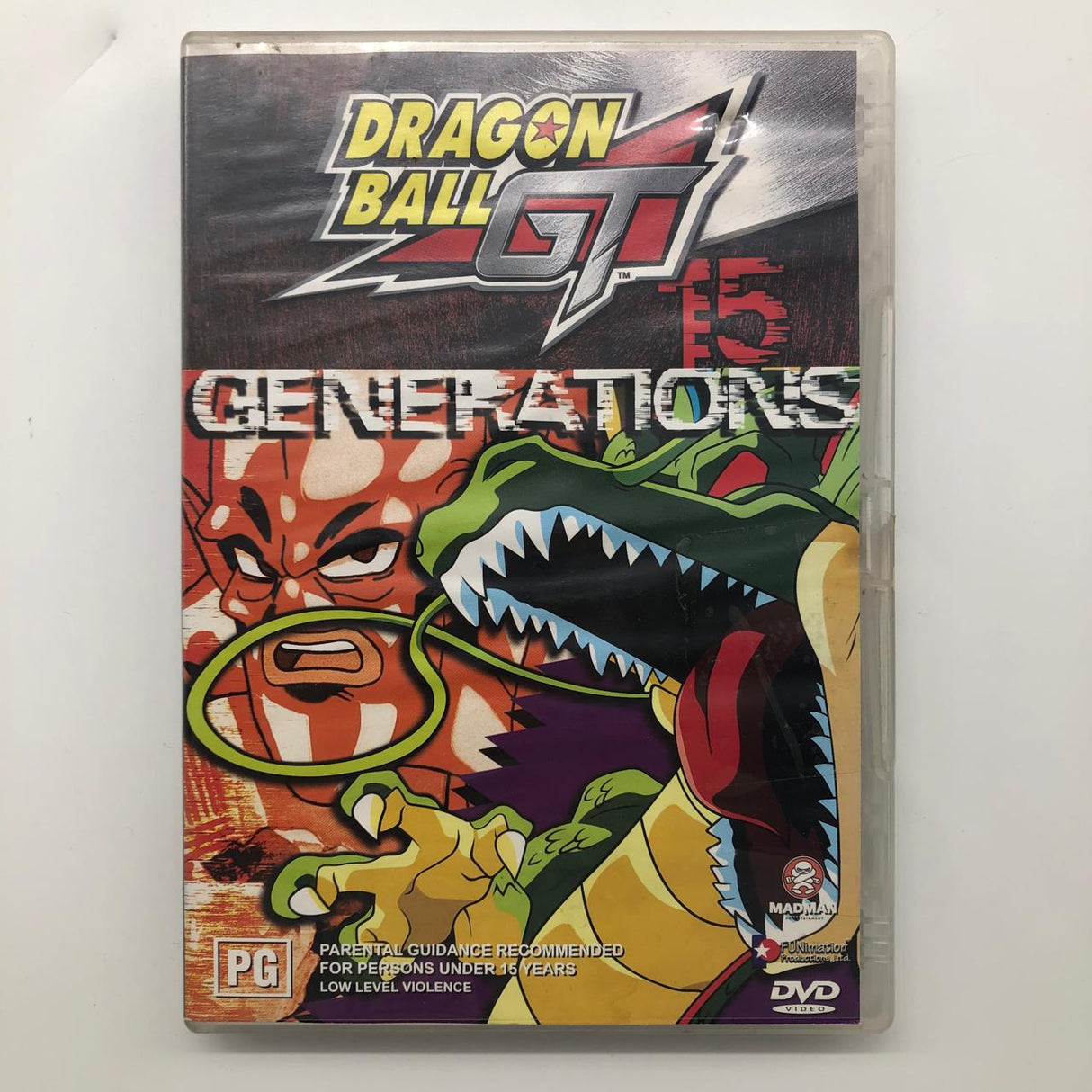 Dragon Ball GT 15 Generations Region 4 DVD