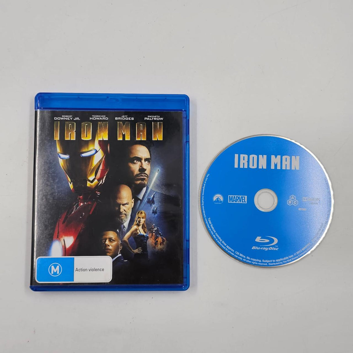 Iron Man Blu-Ray DVD