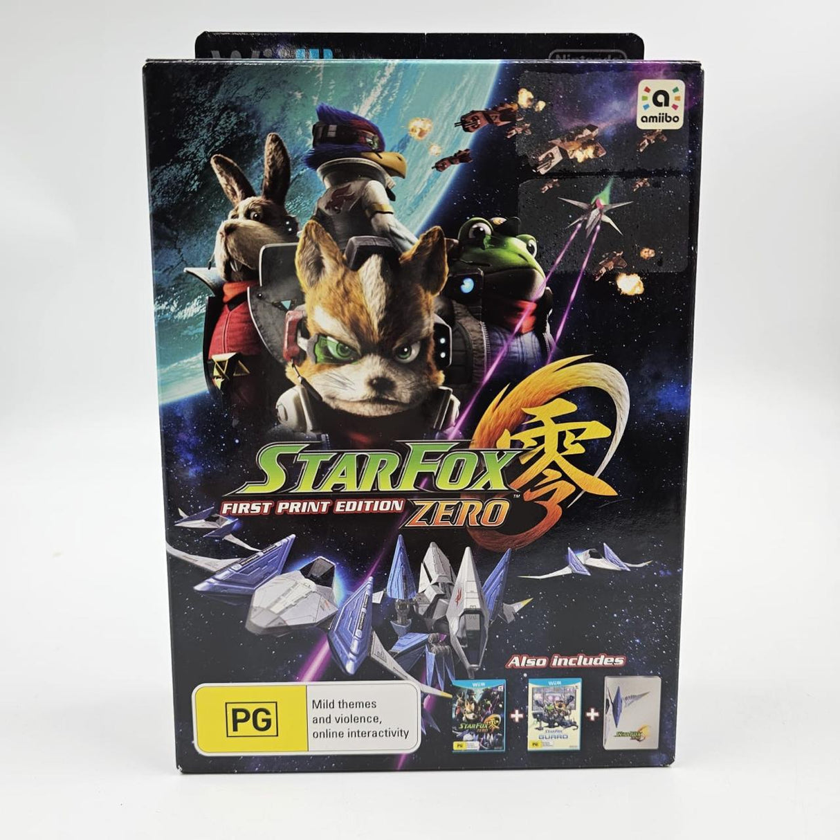 Star Fox Zero First Print Edition Wii U Game Boxed