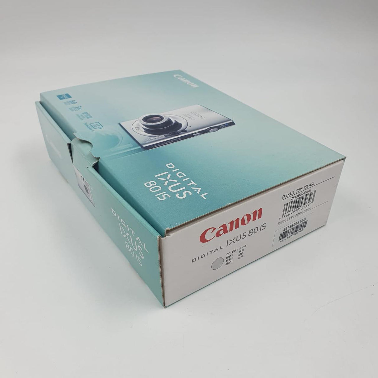Canon Digital IXUS 80 IS Camera Boxed