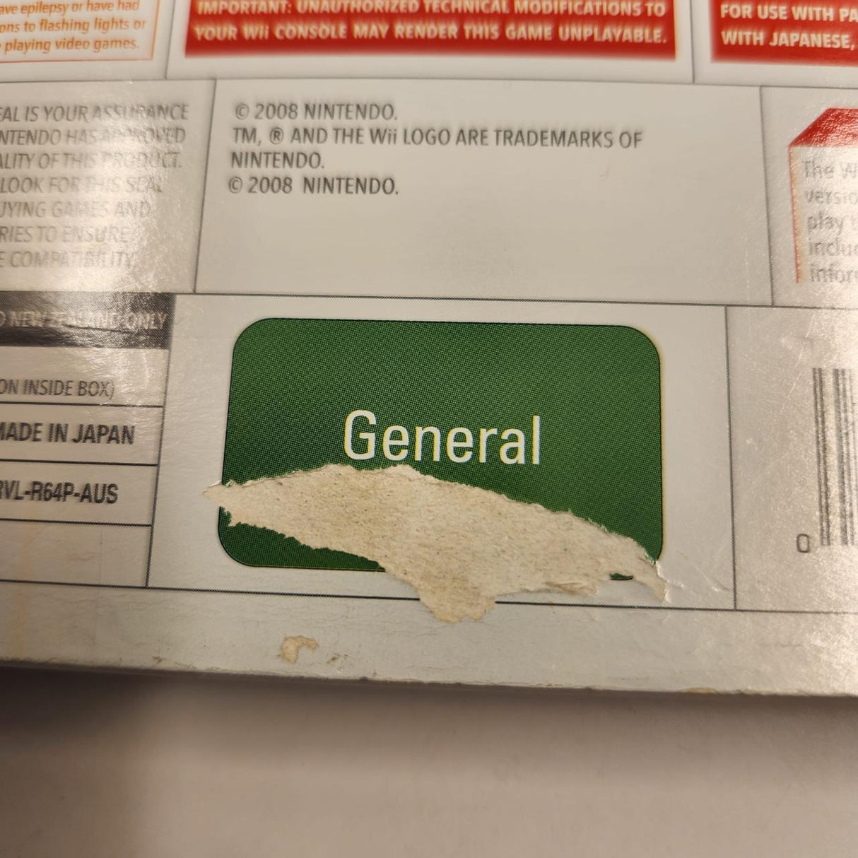 Wii Music Nintendo Wii Game + Manual Slipcase PAL