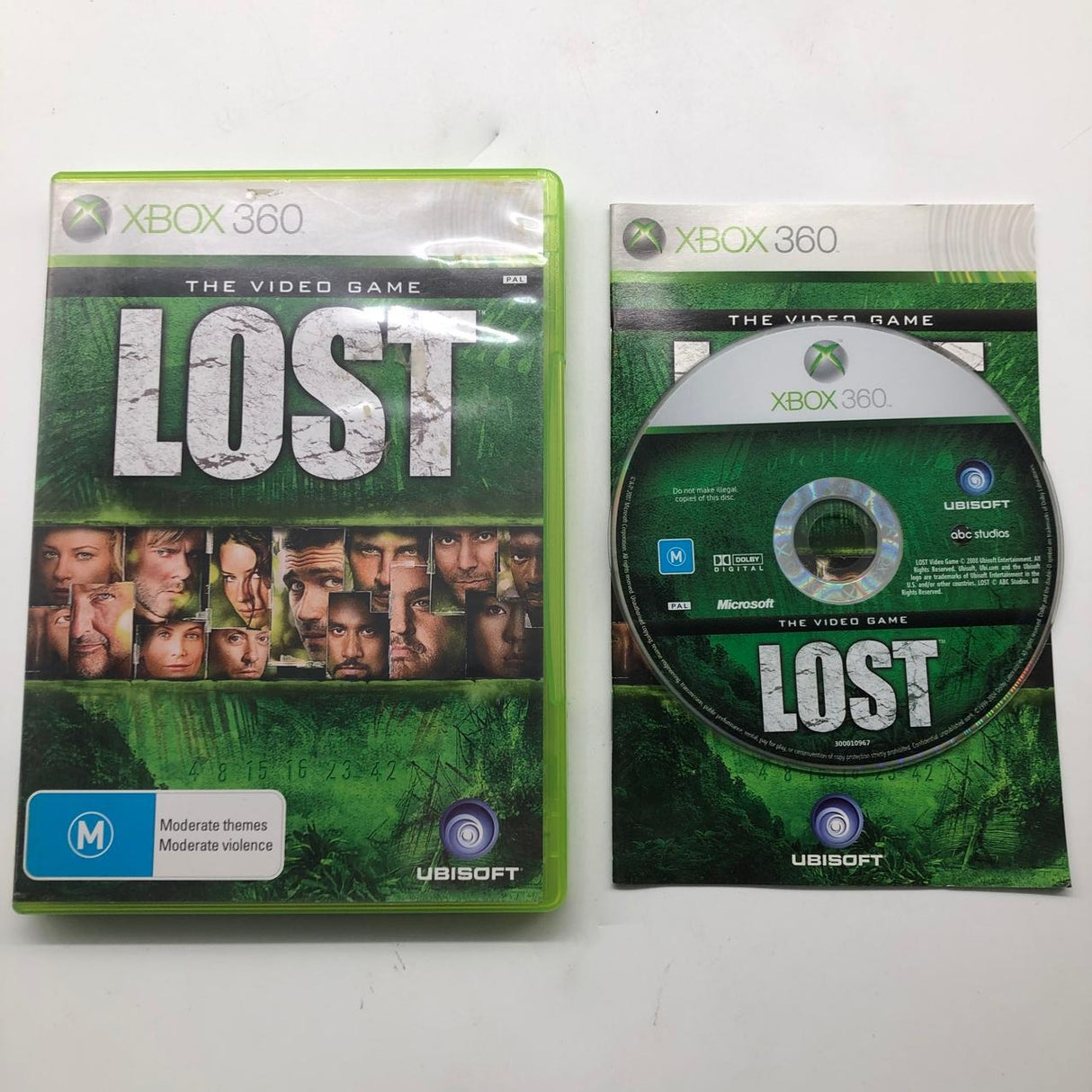 Lost The Video Game Xbox 360 Game + Manual PAL