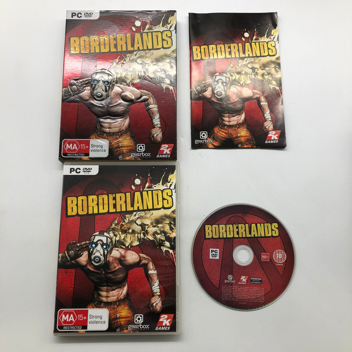 Borderlands PC Game + Manual SteelBook Edition