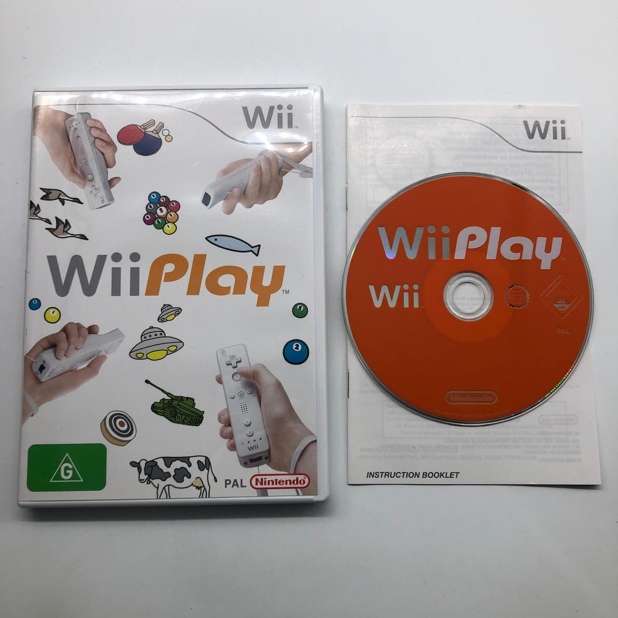Wii Play Nintendo Wii Game + Manual PAL